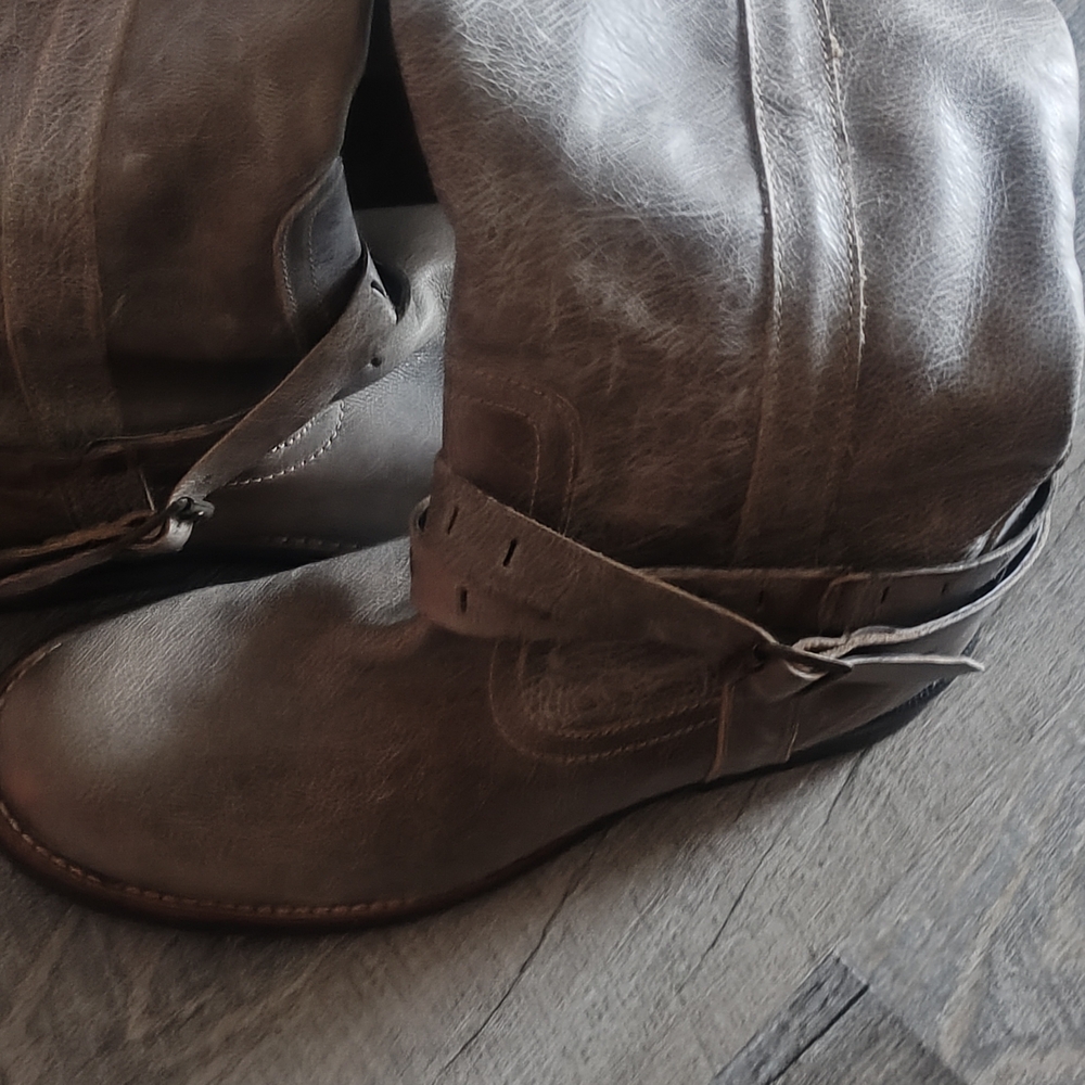Steve Madden Gray Over the Knee Boots